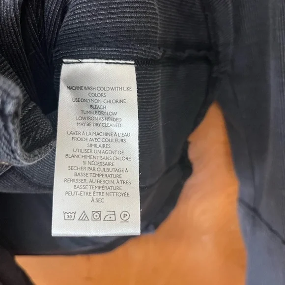 Free People Black Fitted Buttoned Blouse M - Picture 9 of 12